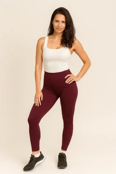 ZOMBE • ZOMBE Push Up Leggings burgundy • NebShop 2