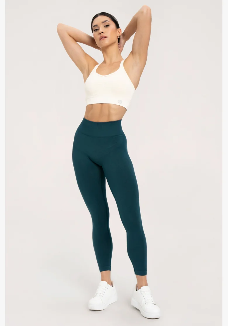Gym Glamour Leggings flexible 2.0 Bottle Green • NebShop