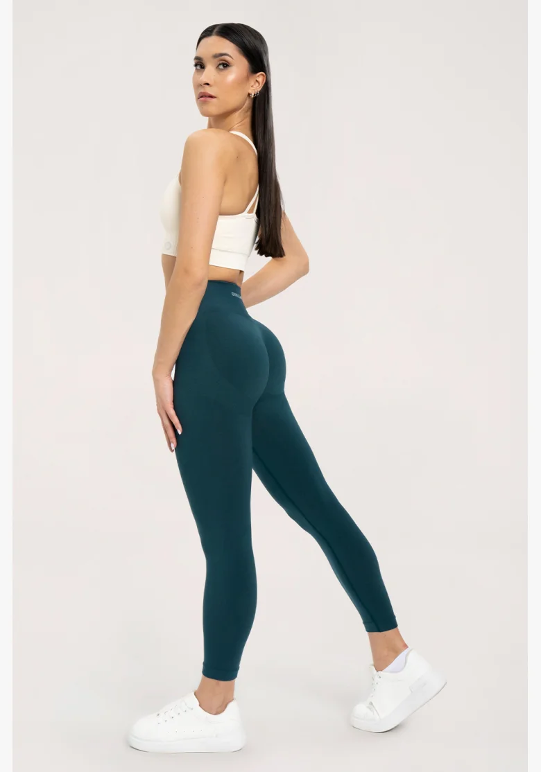 Gym Glamour Leggings flexible 2.0 Bottle Green • NebShop