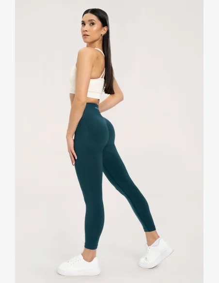 Gym Glamour Leggings flexible 2.0 Bottle Green • NebShop