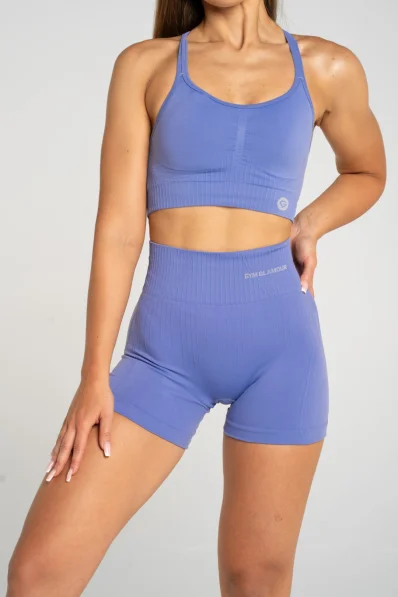 Gym Glamour Push Up Shorts 2.0 Lavender • NebShop