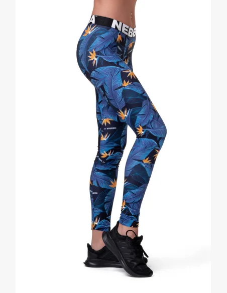 NEBBIA • Mid-waist Ocean Power leggings • NEBBIAshop.cz