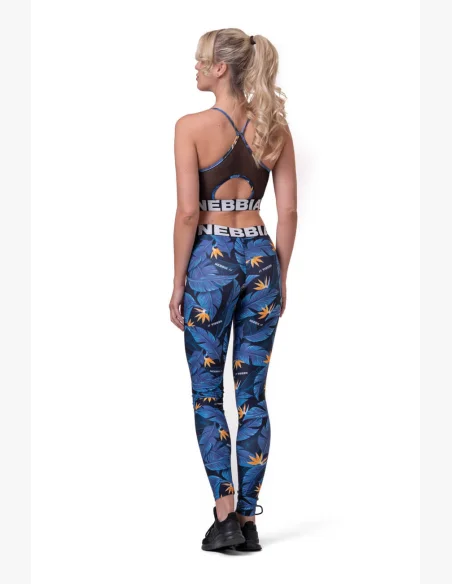 NEBBIA • Mid-waist Ocean Power leggings • NEBBIAshop.cz