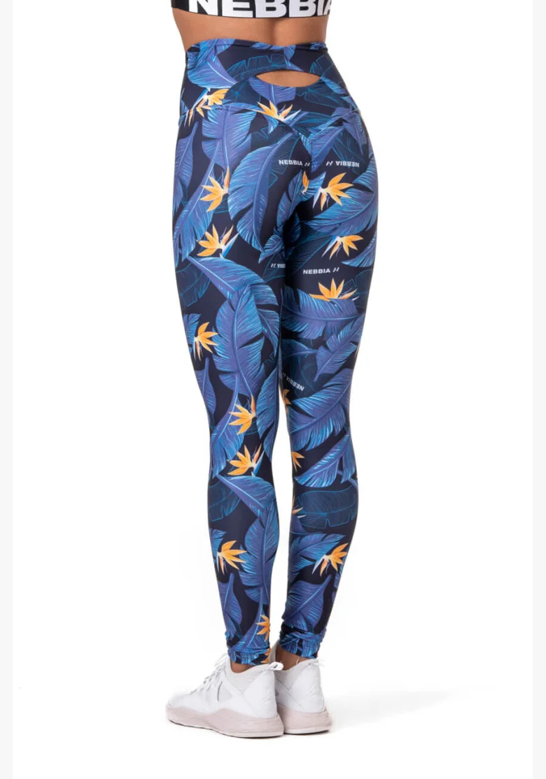 NEBBIA • High-waist Ocean Power leggings • NEBBIAshop.cz
