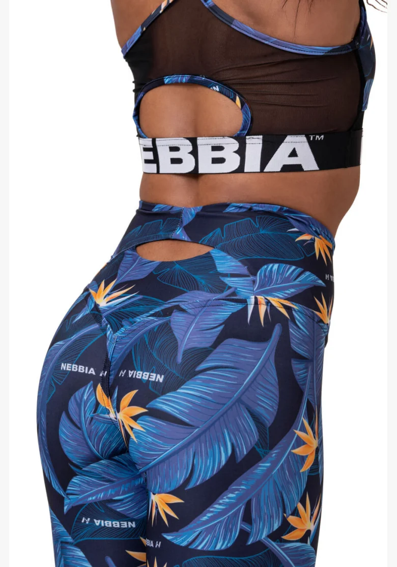 NEBBIA • High-waist Ocean Power leggings • NEBBIAshop.cz