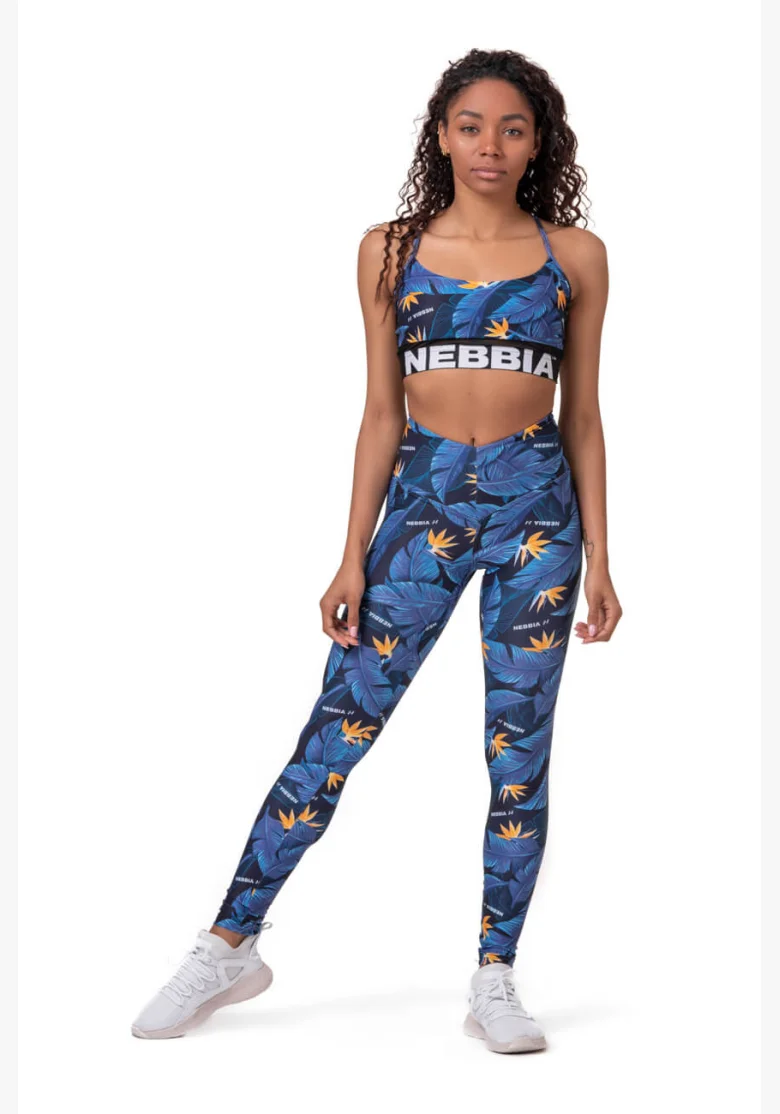 NEBBIA • High-waist Ocean Power leggings • NEBBIAshop.cz