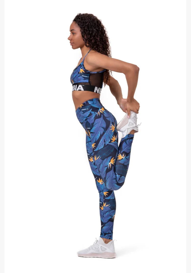 NEBBIA • High-waist Ocean Power leggings • NEBBIAshop.cz