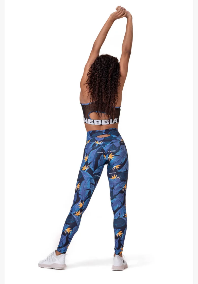 NEBBIA • High-waist Ocean Power leggings • NEBBIAshop.cz