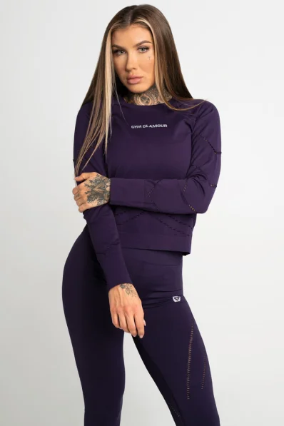 GYM GLAMOUR • Gym Glamour Top with long sleeves Mysterioso • NebShop