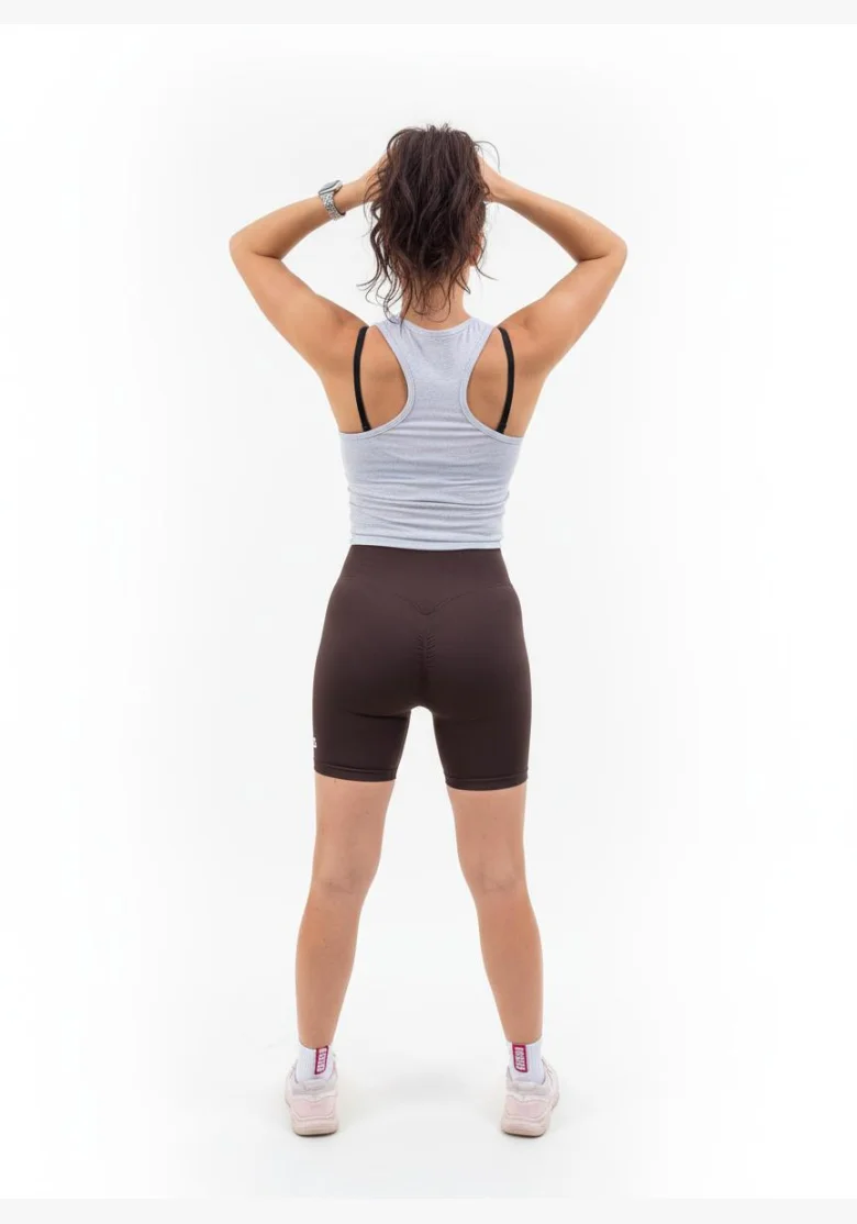 ZOMBE • ZOMBE Push Up Shorts Bike Fit brown • NebShop