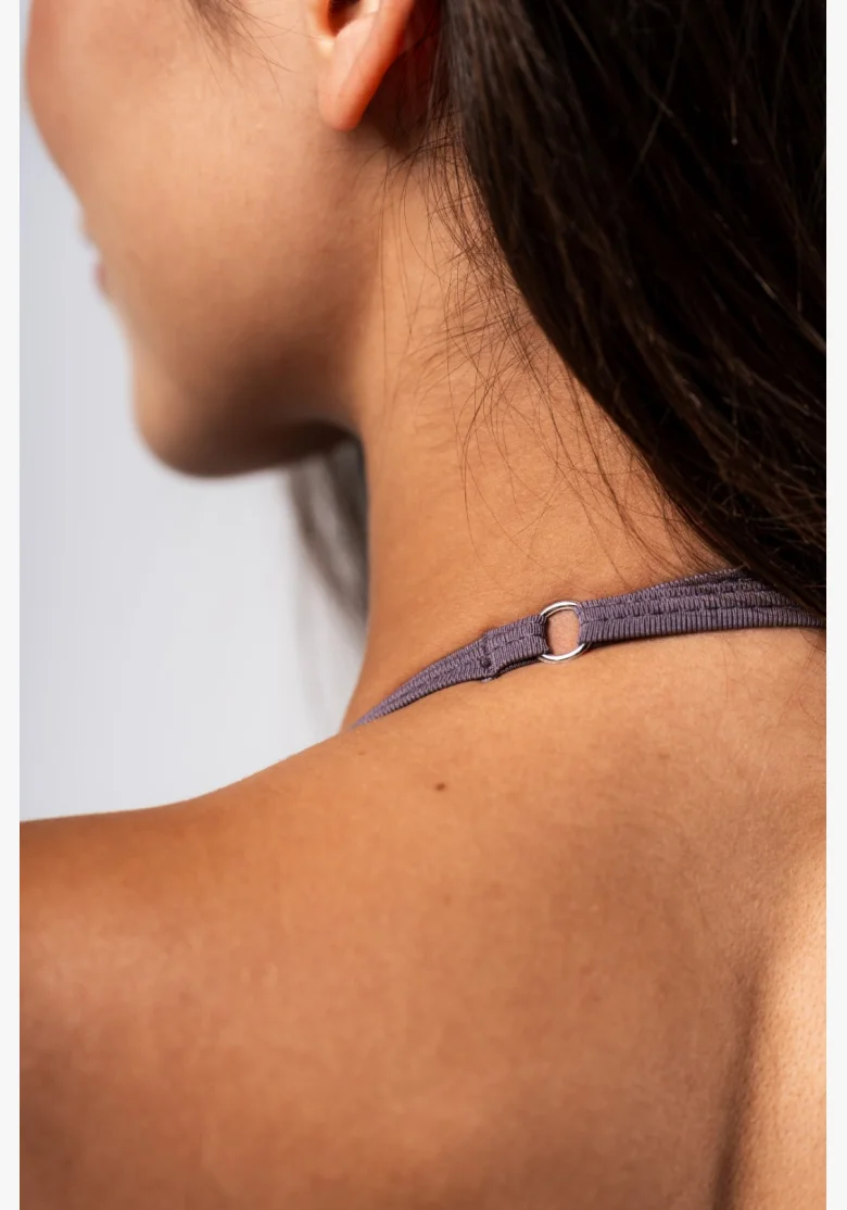 NEBBIA Seamless Lift-Up Bra Flow Seamless Gray