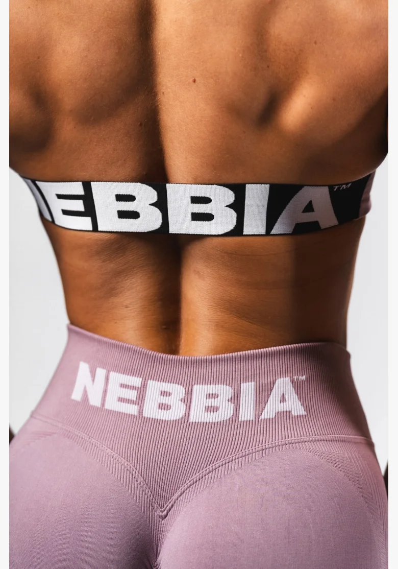 NEBBIA Seamless Lift-Up Bra Flow Seamless Pink
