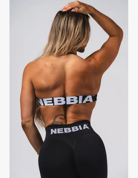 NEBBIA Seamless Lift-Up Bra Flow Black