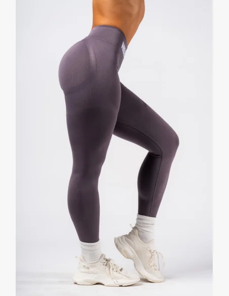NEBBIA Seamless extra push-up high-waist leggings Flow Seamless gray