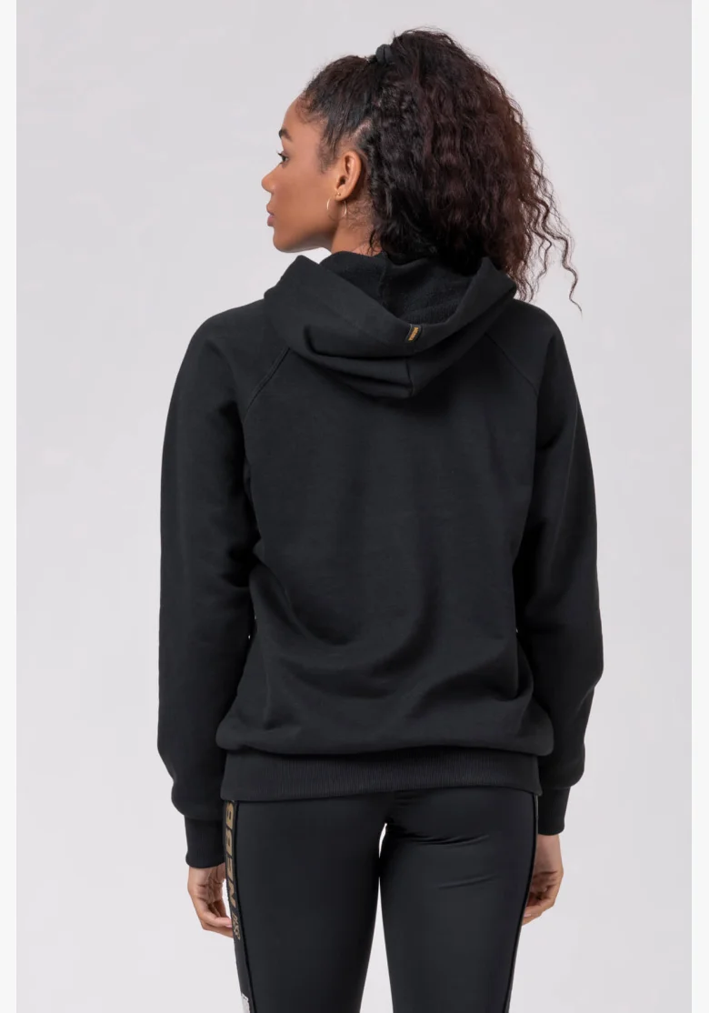 NEBBIA • Long hoodie “INTENSE FOCUS” • NEBBIAshop.cz