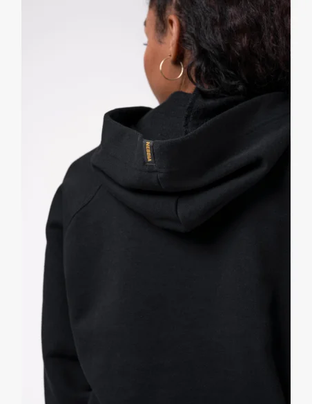 NEBBIA • Long hoodie “INTENSE FOCUS” • NEBBIAshop.cz