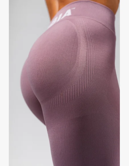 NEBBIA Seamless extra push-up leggings with high waist Flow Seamless pink