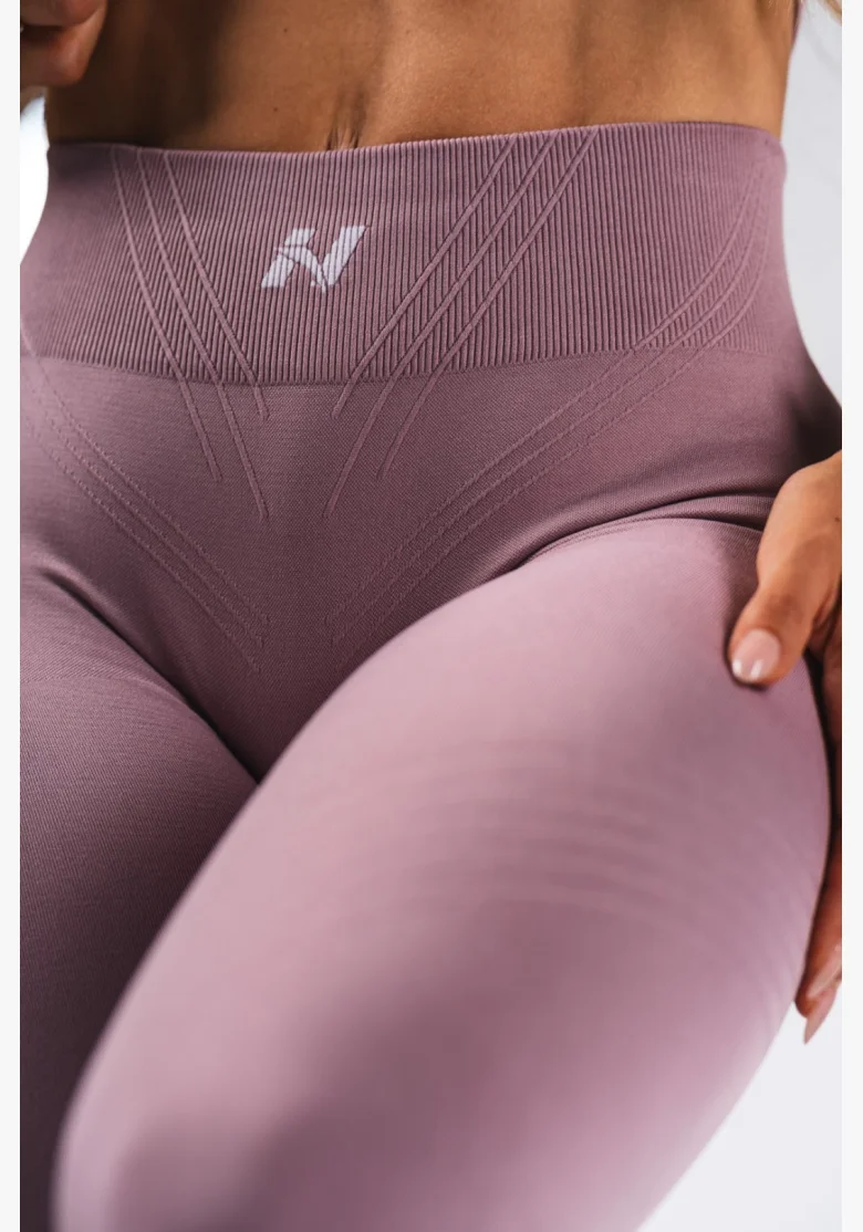 NEBBIA Shaping Seamless Maximum Push-Up Leggings FLOW SEAMLESS Pink