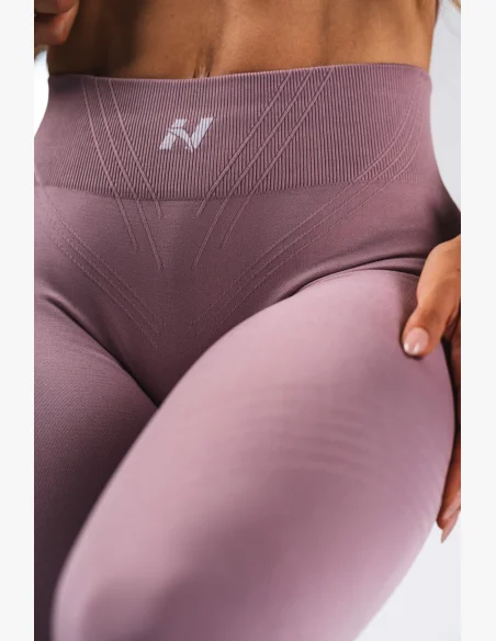 NEBBIA Shaping Seamless Maximum Push-Up Leggings FLOW SEAMLESS Pink