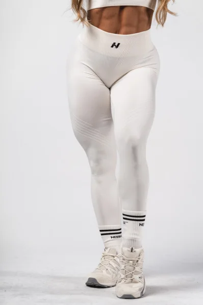 NEBBIA Shaping seamless maximum push-up leggings FLOW SEAMLESS cream 2