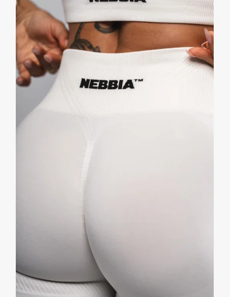 NEBBIA Shaping seamless maximum push-up leggings FLOW SEAMLESS cream