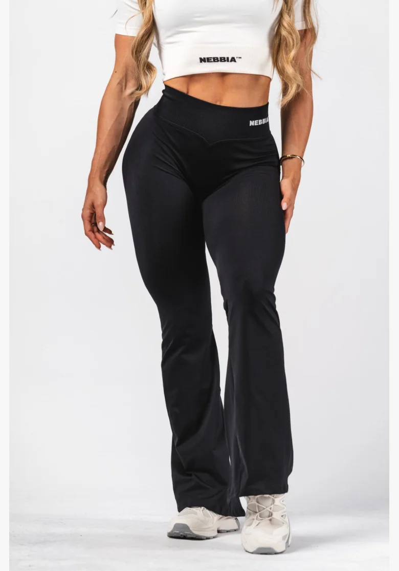 NEBBIA Shaping Seamless Flared Leggings FLOW SEAMLESS