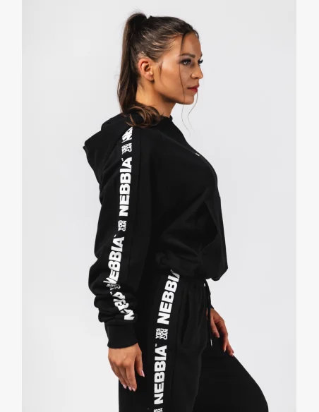 NEBBIA Hoodie OFF-DUTY black