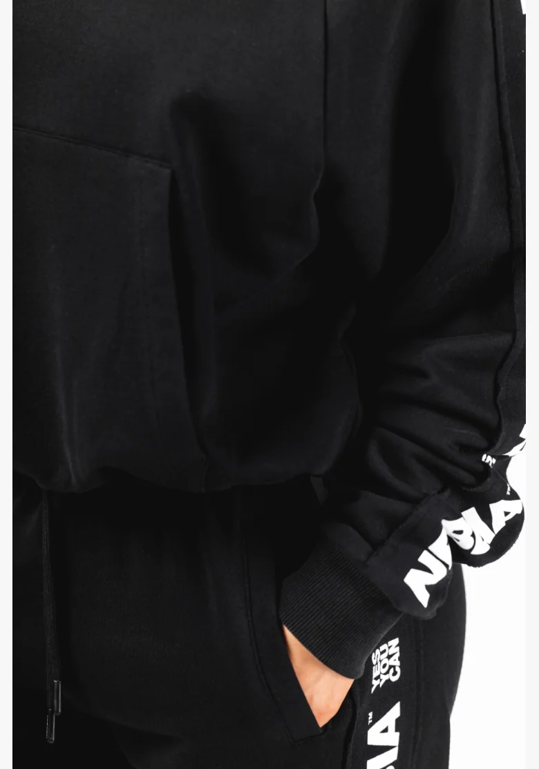 NEBBIA Hoodie OFF-DUTY black