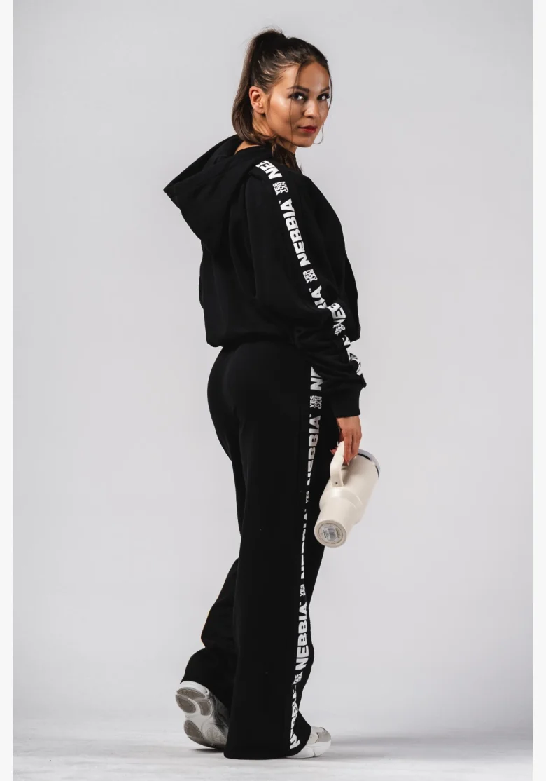 NEBBIA Hoodie OFF-DUTY black