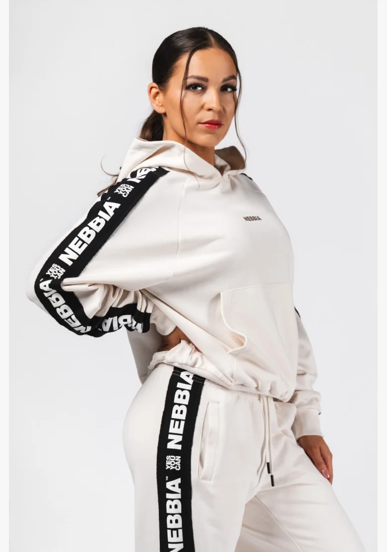 NEBBIA Hoodie OFF-DUTY cream