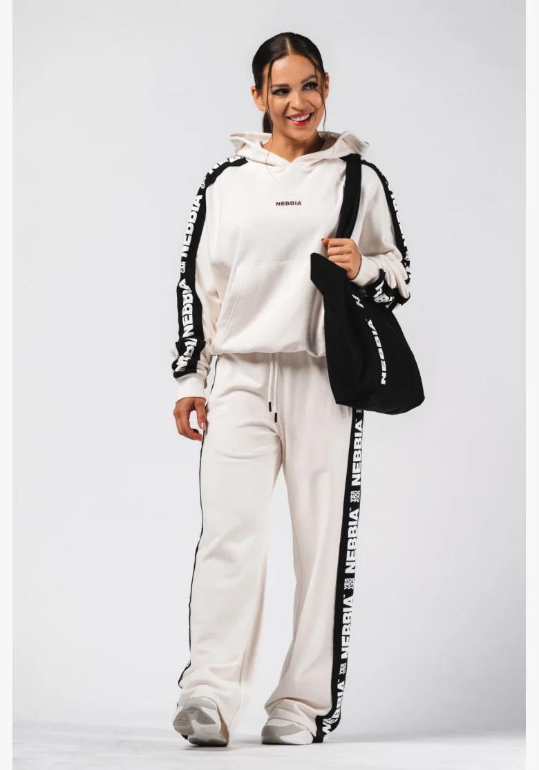 NEBBIA Hoodie OFF-DUTY cream