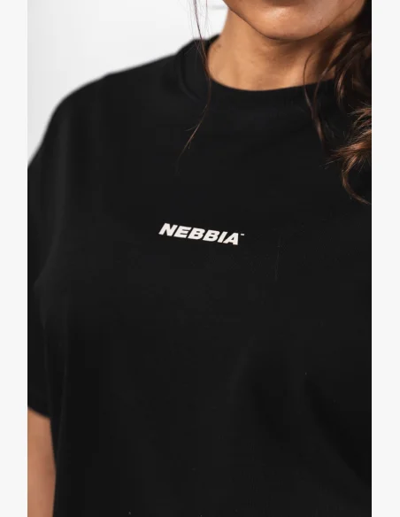 NEBBIA Oversized T-shirt RESET black
