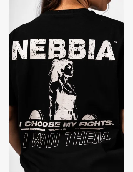 NEBBIA Oversized T-shirt RESET black