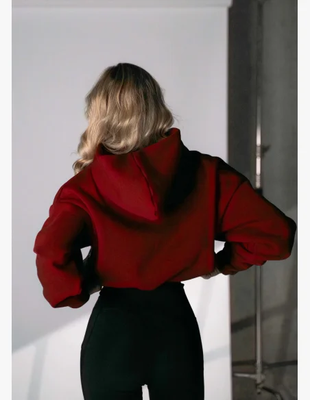 KFIT Hoodie Wine
