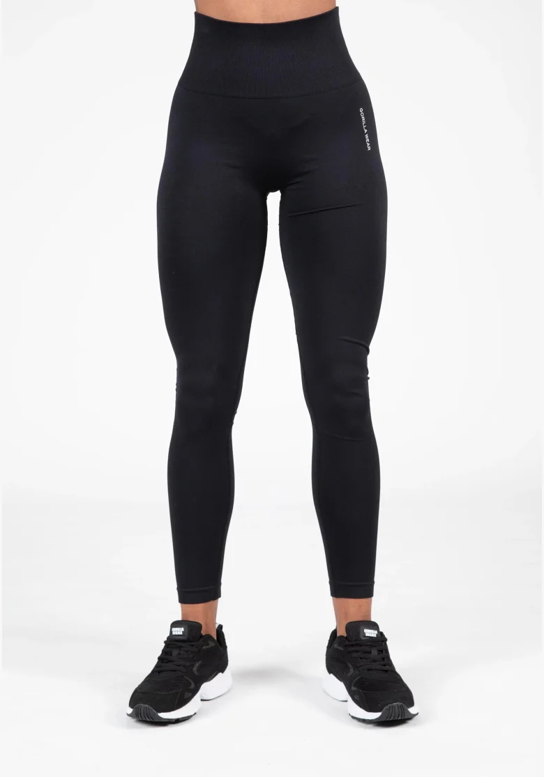 Gorilla Wear Women's QUINCY Seamless Leggings - Black
