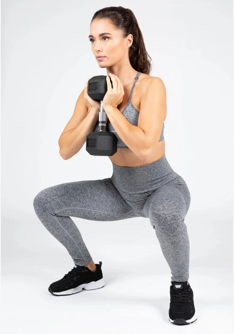 Gorilla Wear Women's QUINCY Seamless Leggings - Grey