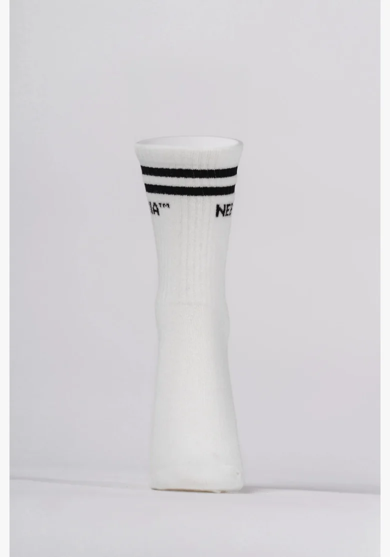 NEBBIA crew socks cream
