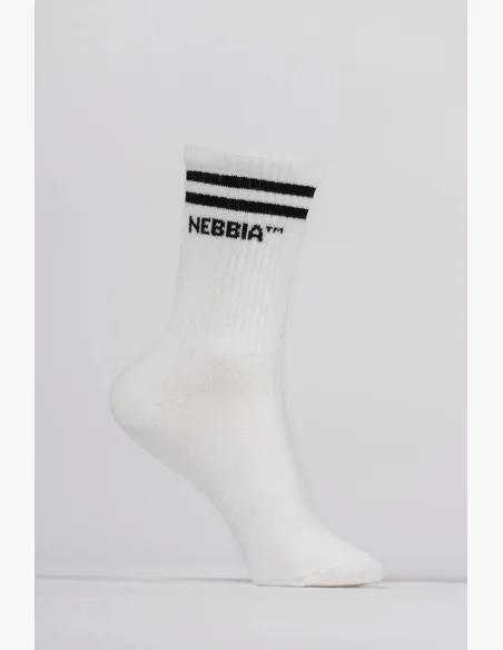 NEBBIA crew socks cream