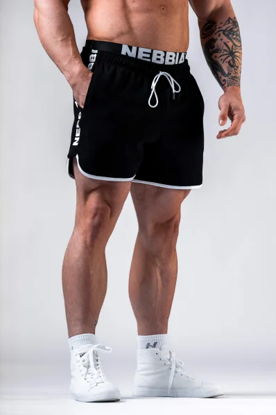 NEBBIA Sweatshorts HERO Black 2