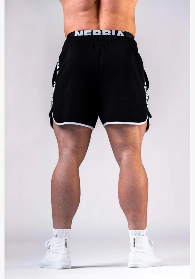 NEBBIA Sweatshorts HERO Black