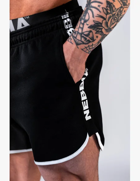 NEBBIA Sweatshorts HERO Black