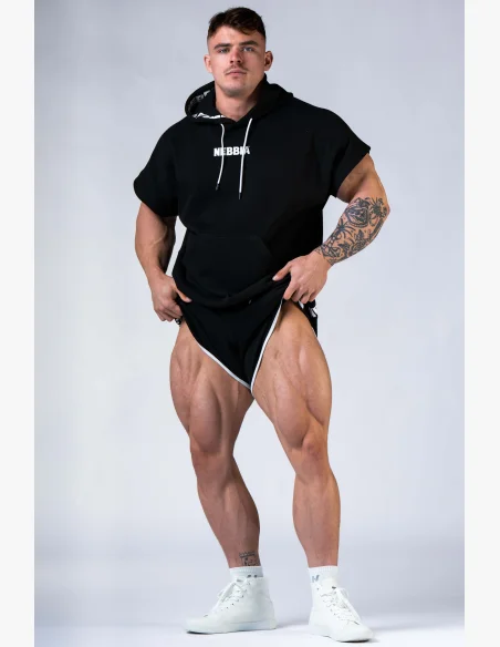 NEBBIA Sweatshorts HERO Black