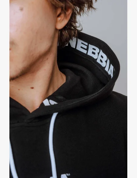 NEBBIA Sleeveless Sweatshirt HERO Black