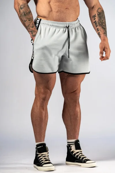 NEBBIA Sweatpants shorts HERO Grey