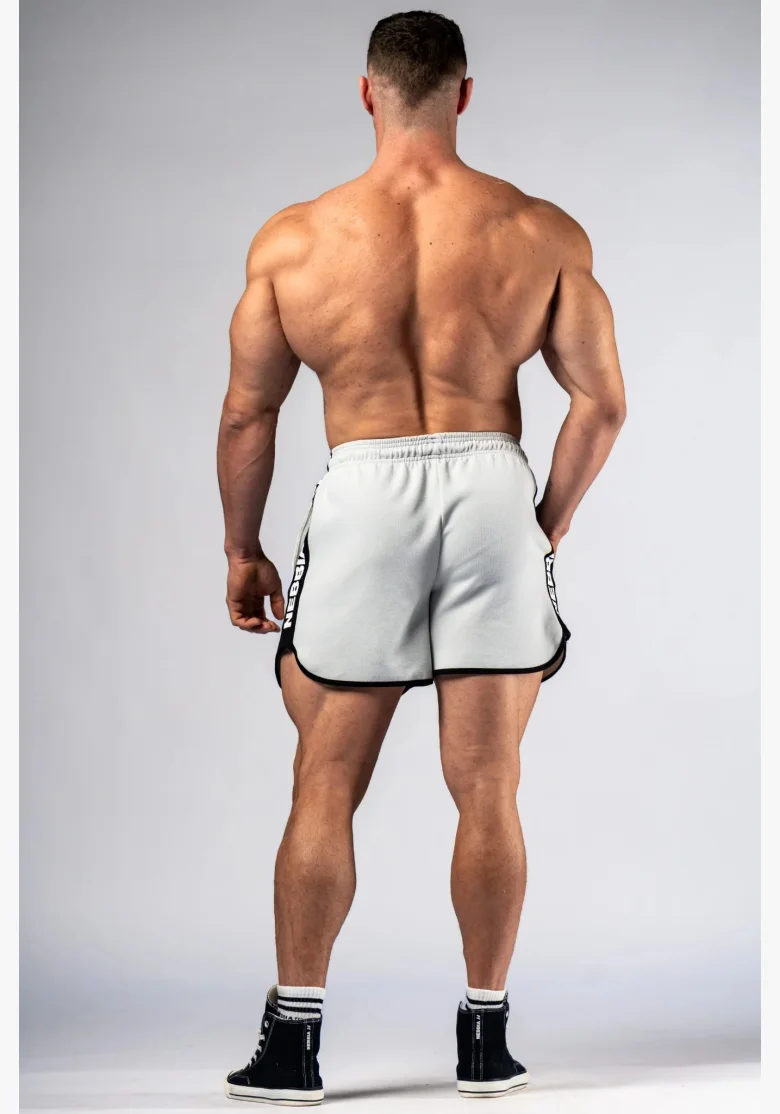 NEBBIA Sweatpants shorts HERO Grey