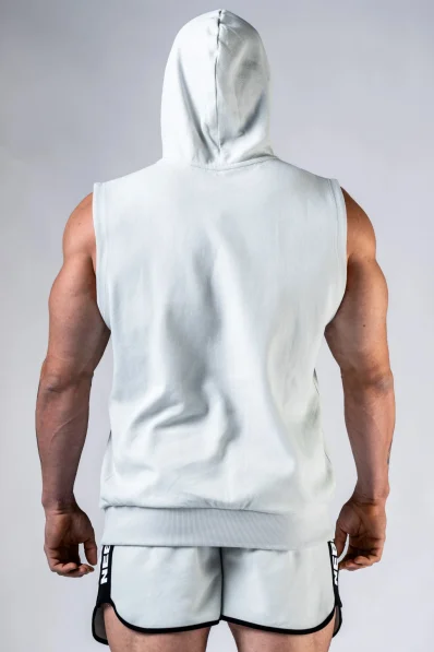 NEBBIA Sleeveless Sweatshirt HERO Grey 2