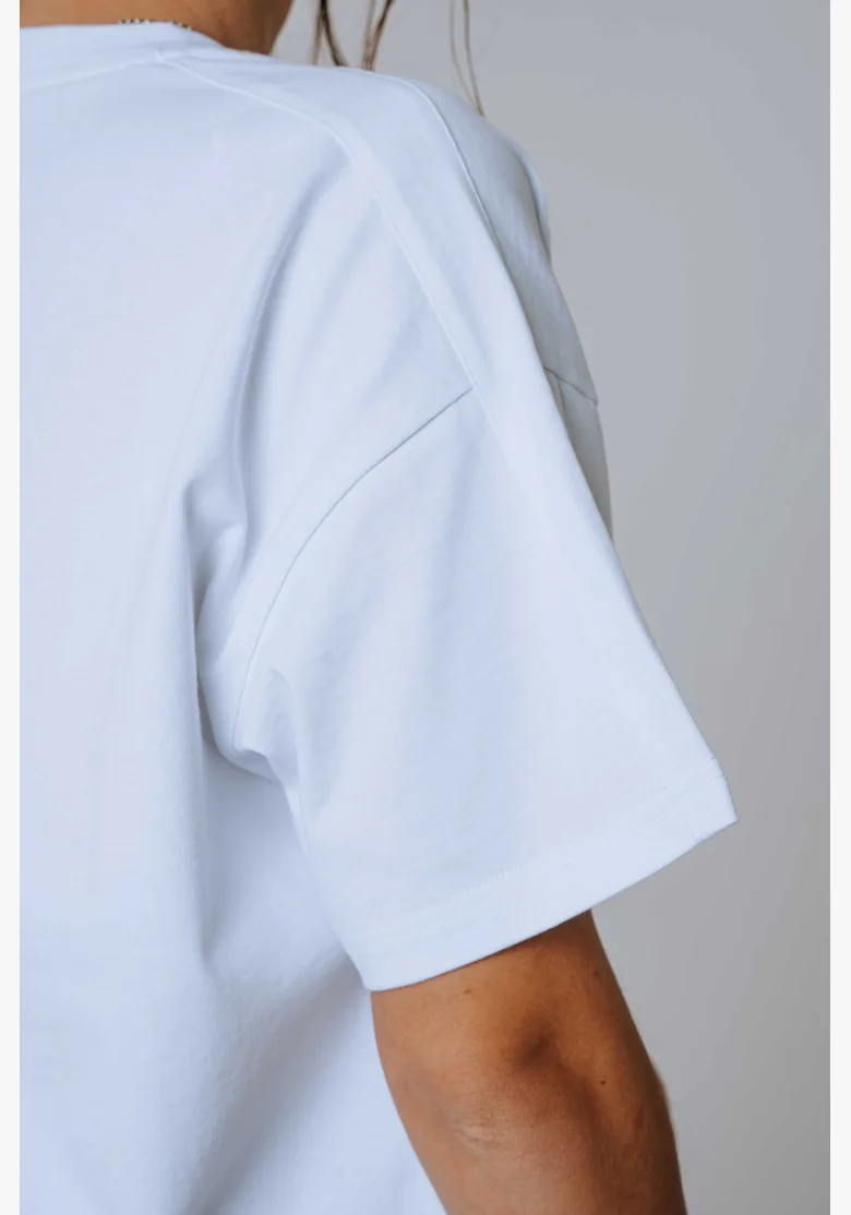 NEBBIA Relaxed fit t-shirt POWER white