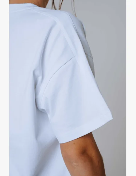 NEBBIA Relaxed fit t-shirt POWER white