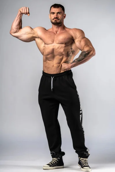 NEBBIA Sweatpants HERO black