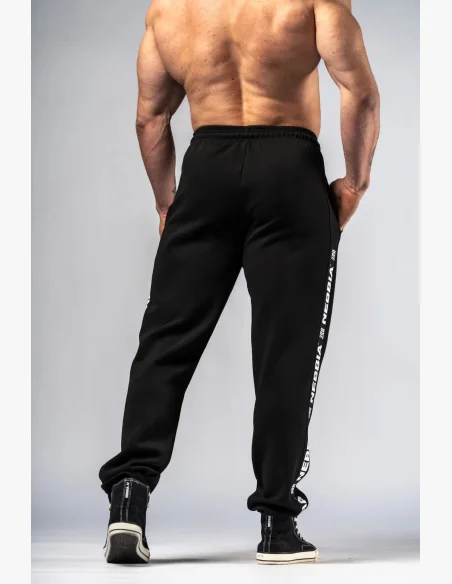 NEBBIA Sweatpants HERO black